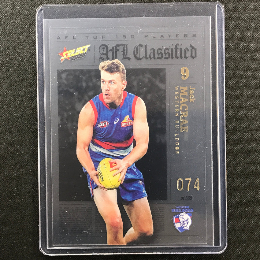 2023 Footy Stars Jack Macrae Afl Classified No 9 74/365