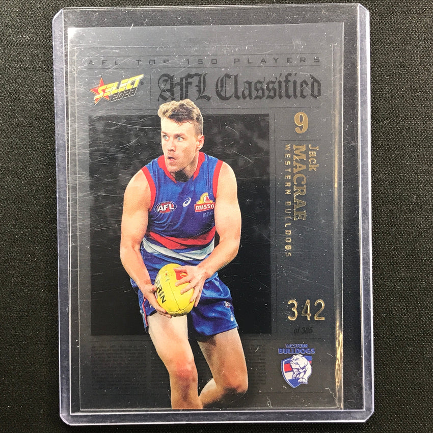 2023 Footy Stars Jack Macrae Afl Classified No 9 342/365
