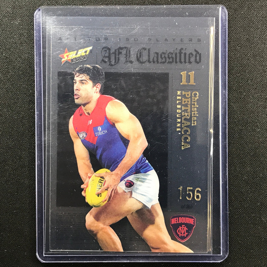 2023 Footy Stars Christian Petracca Afl Classified No 11 156/365