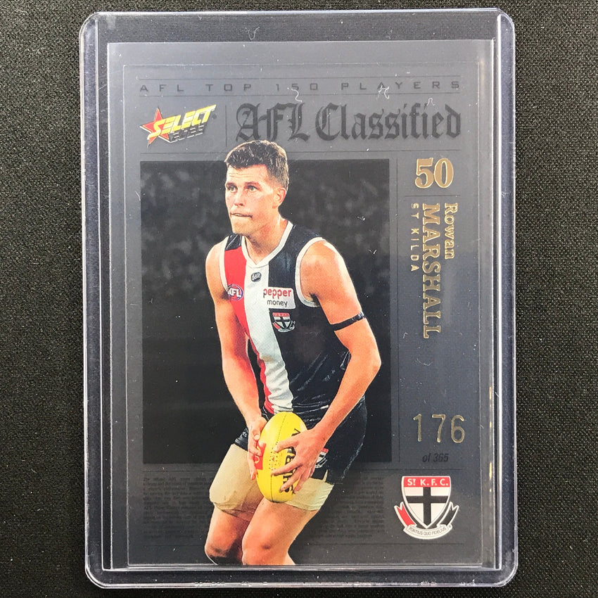2023 Footy Stars Rowan Marshall Afl Classified No 50 176/365