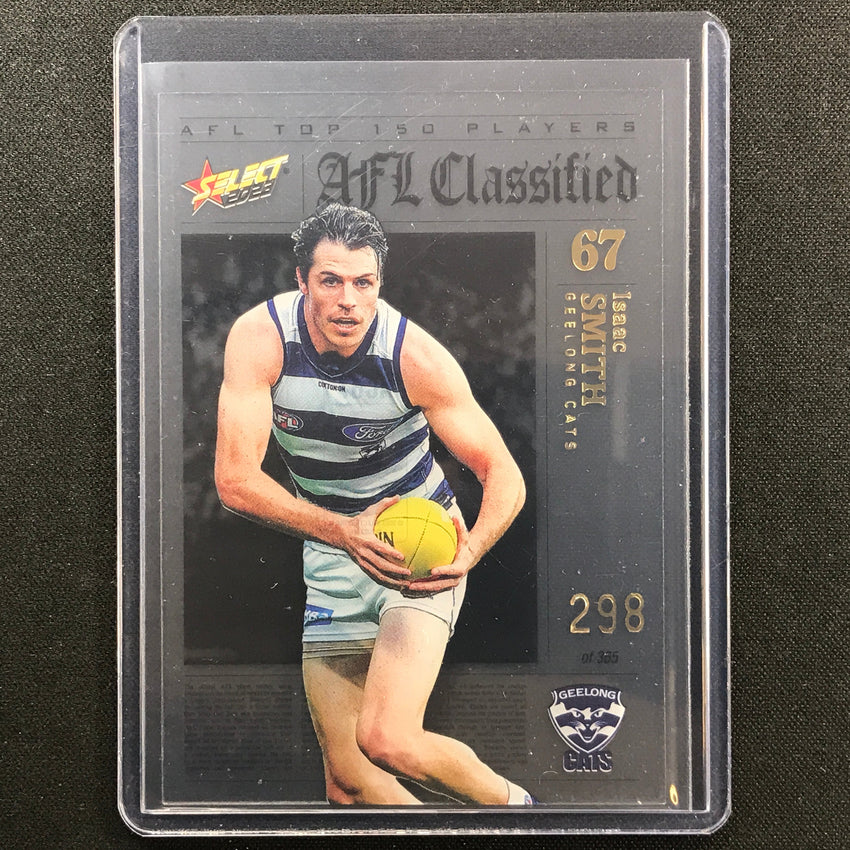 2023 Footy Stars Issac Smith Afl Classified No 67 298/365