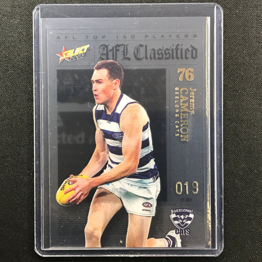 2023 Footy Stars Jeremy Cameron Afl Classified No 76 19/365