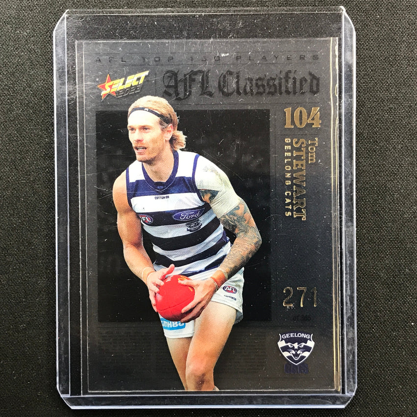 2023 Footy Stars Tom Stewart Afl Classified No 104 271/365