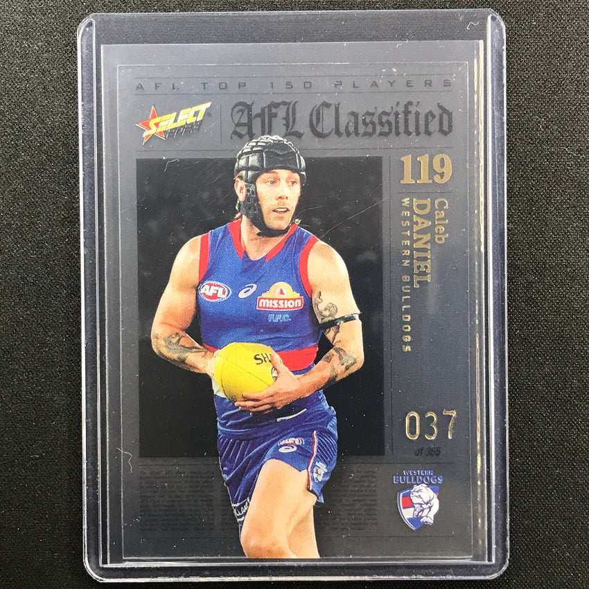 2023 Footy Stars Caleb Daniel Afl Classified No 119 37/365