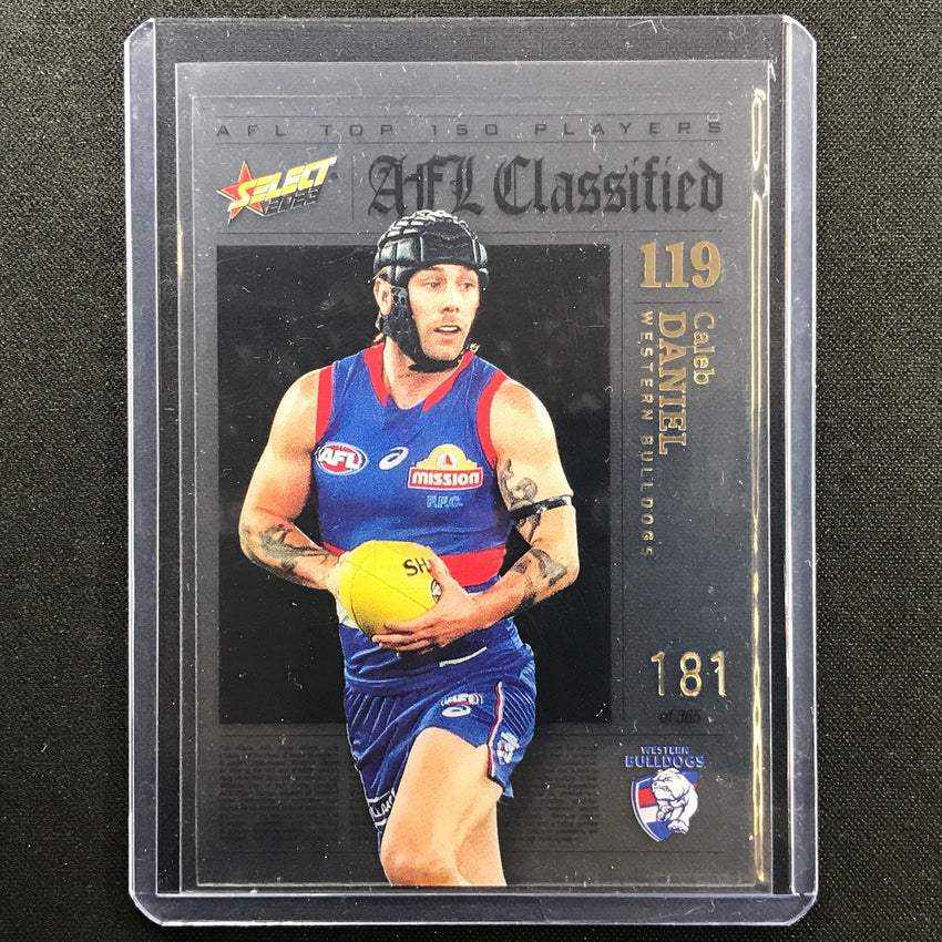 2023 Footy Stars Caleb Daniel Afl Classified No 119 181/365