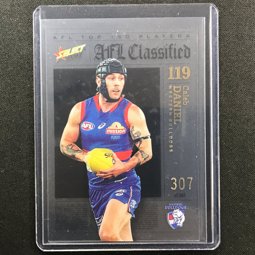 2023 Footy Stars Caleb Daniel Afl Classified No 119 307/365