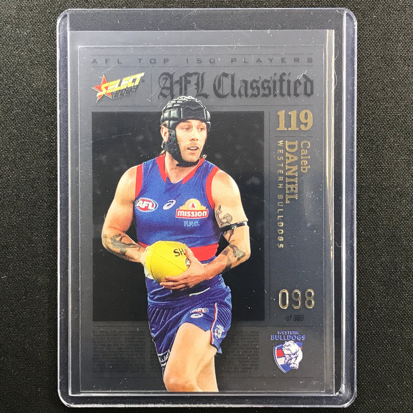 2023 Footy Stars Caleb Daniel Afl Classified No 119 98/365