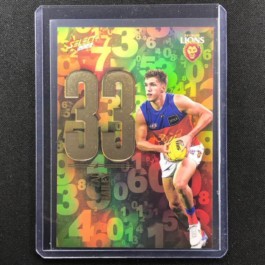 2023 Footy Stars Zac Bailey Numbers 36/255