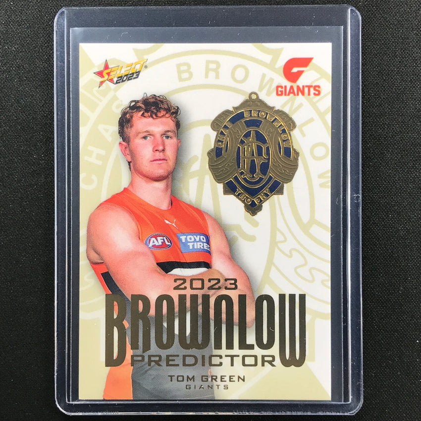 2023 Footy Stars Tom Green Brownlow Predictor Gold 83/260
