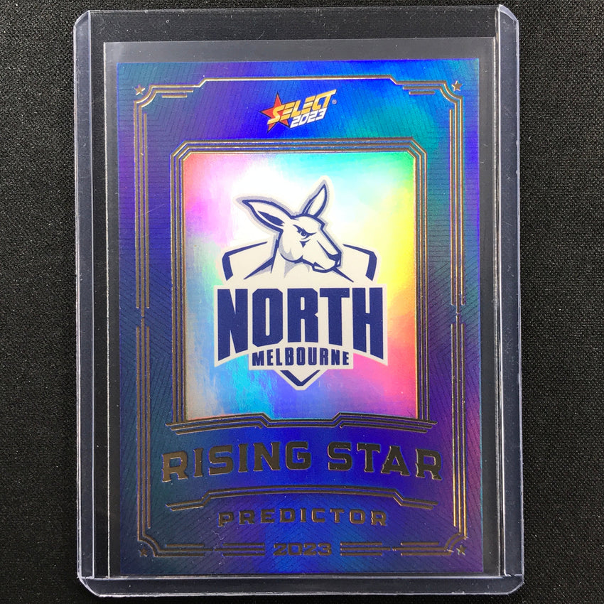 2023 Footy Stars North Melbourne Rising Star Predictor Gold 114/260