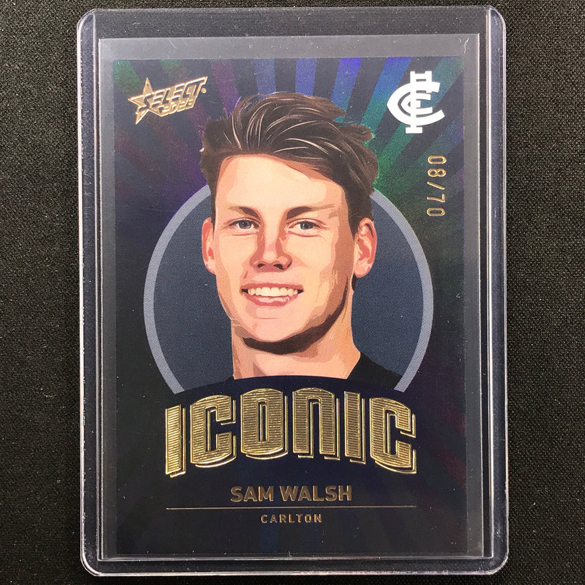 2023 Footy Stars Sam Walsh Iconic 08/70