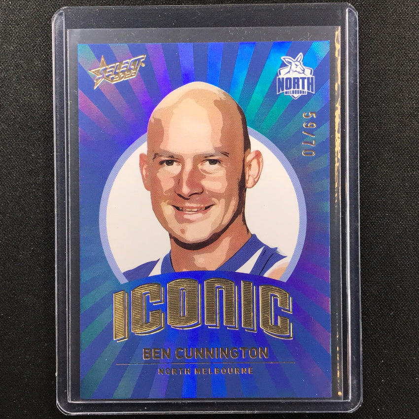 2023 Footy Stars Ben Cunnington Iconic 59/70