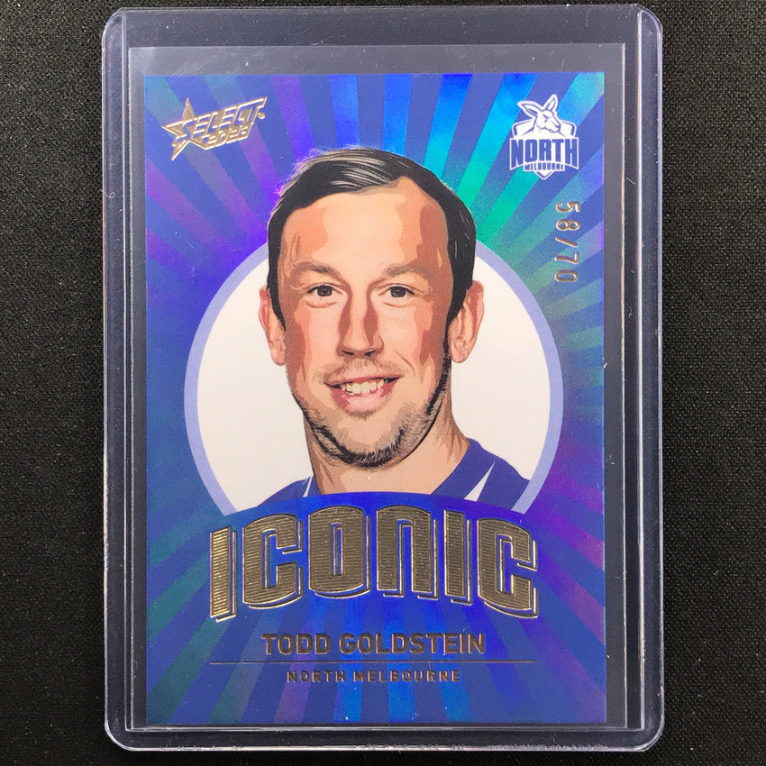 2023 Footy Stars Todd Goldstein Iconic 58/70