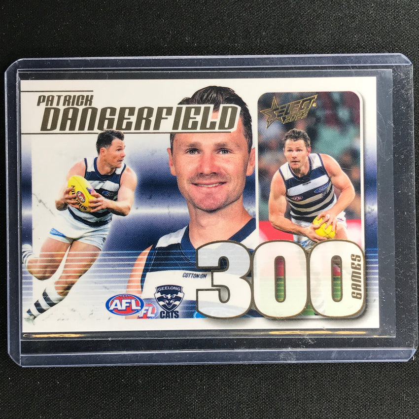2023 Footy Stars Patrick Dangerfield 300 Game Case Card No 210