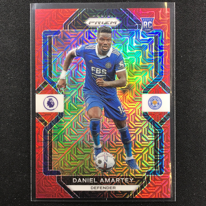 2022-23 Prizm EPL DANIEL AMARTEY Rookie Red Mojo 26/99 #105