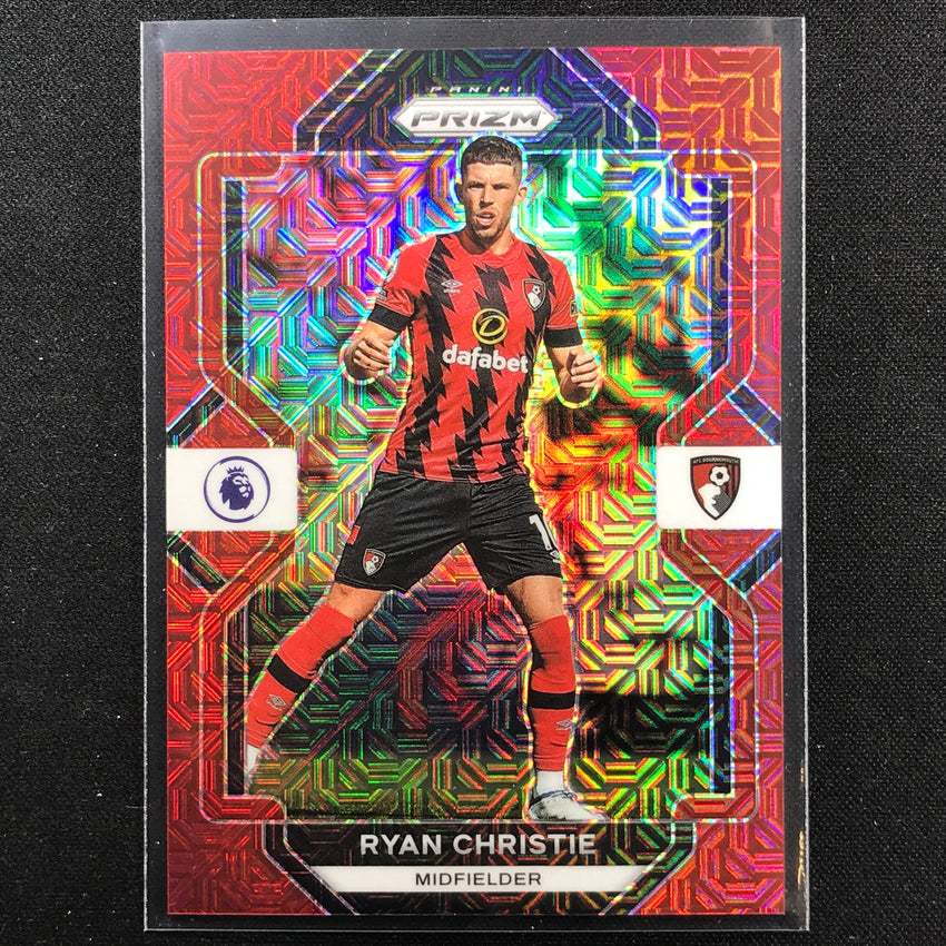 2022-23 Prizm EPL RYAN CHRISTIE Red Mojo 14/99 #219