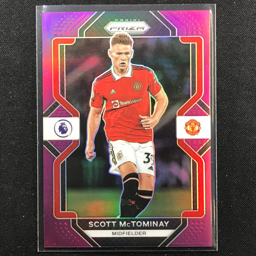 2022-23 Prizm Epl Scott Mctominay Purple 22/49