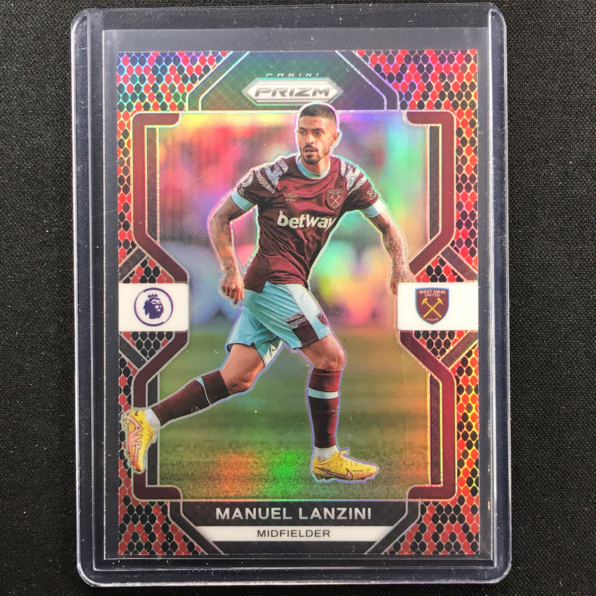 2022-23 Prizm EPL MANUEL LANZINI Snakeskin SSP #57