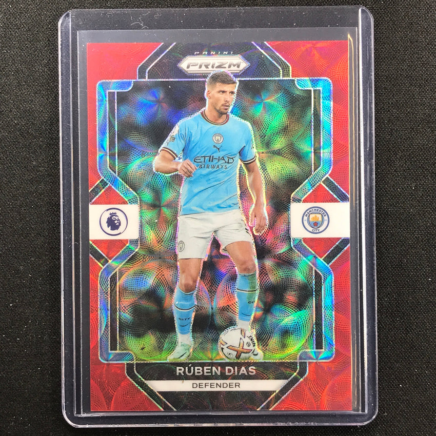 2022-23 Prizm Epl Ruben Dias Choice Red Scope 9/30