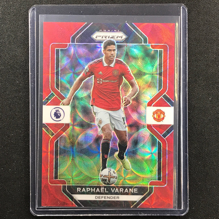 2022-23 Prizm Epl Raphael Varane Choice Red Scope 5/30