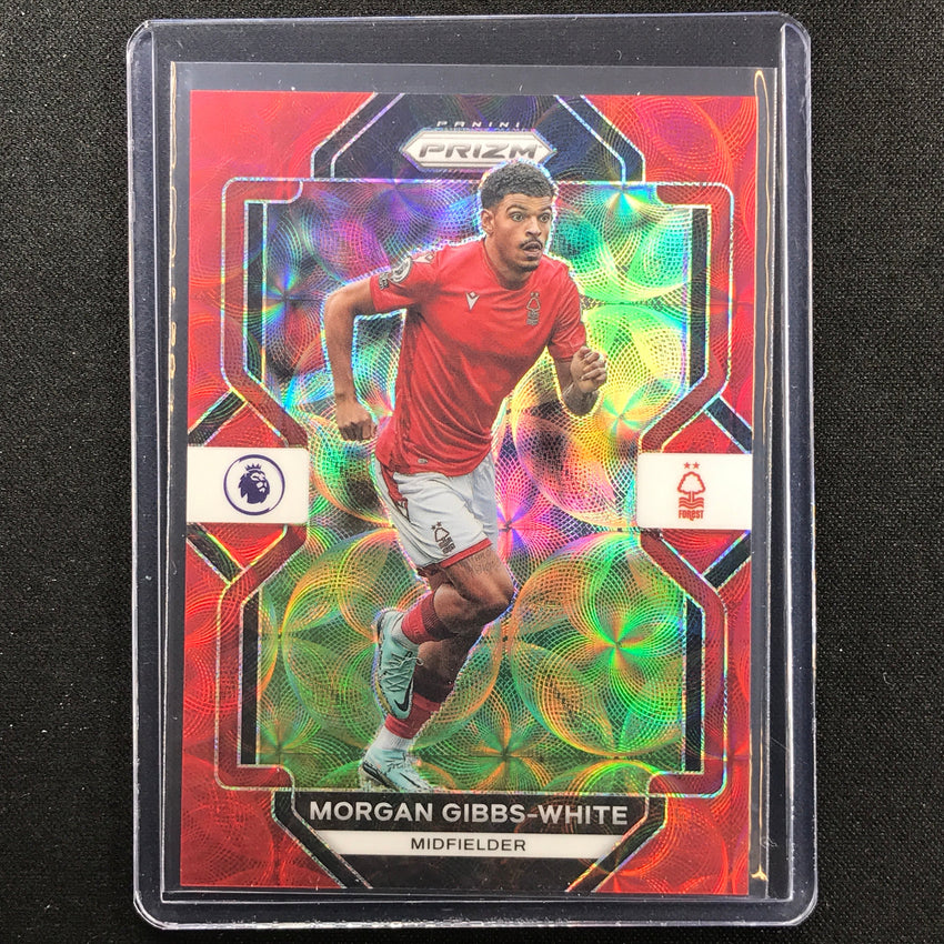 2022-23 Prizm Epl Morgan Gibbs-white Choice Red Scope 25/30