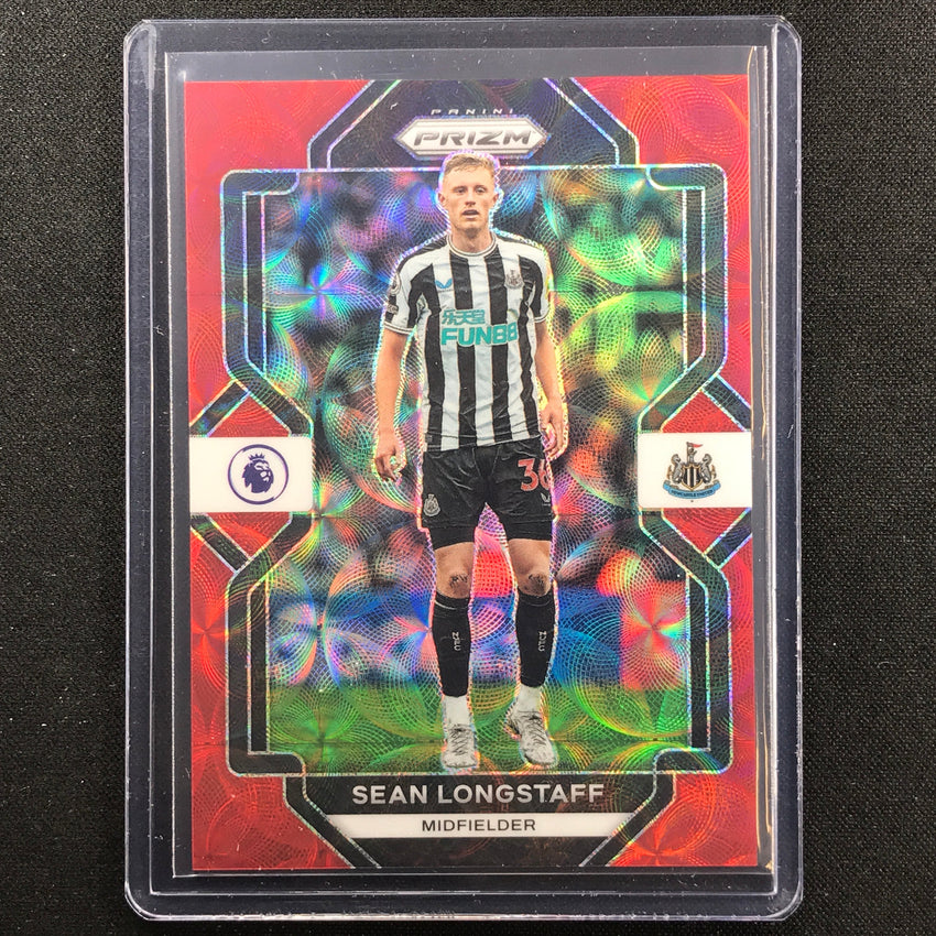 2022-23 Prizm Epl Sean Longstaff Choice Red Scope 7/30