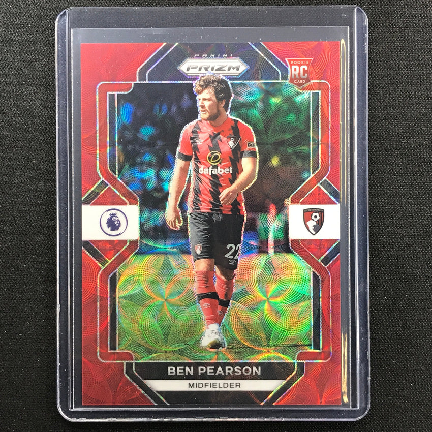 2022-23 Prizm Epl Ben Pearson Choice Rookie Red Scope 27/30