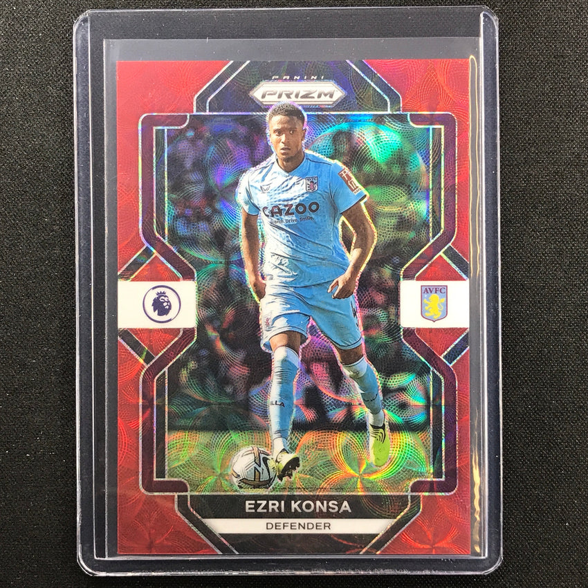 2022-23 Prizm Epl Ezri Konsa Choice Red Scope 7/30