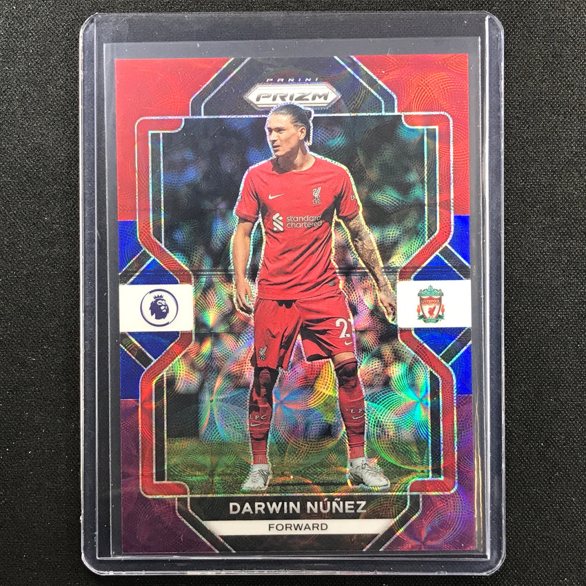 2022-23 Prizm Epl Darwin Nunez Choice Red Blue Purple Scope 15/15