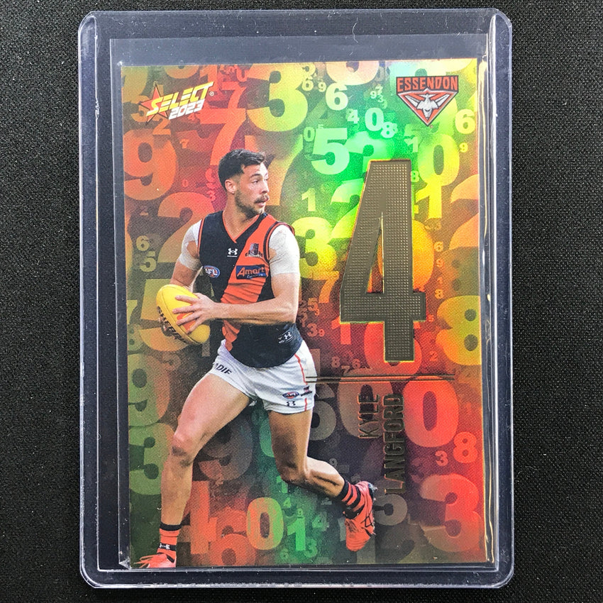 2023 Footy Stars Kyle Langford Numbers 251/255