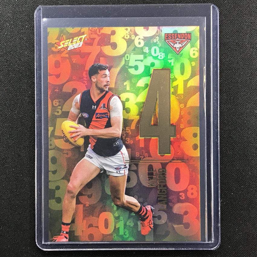 2023 Footy Stars Kyle Langford Numbers 30/255