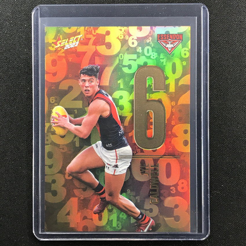 2023 Footy Stars Jye Caldwell Numbers 165/255