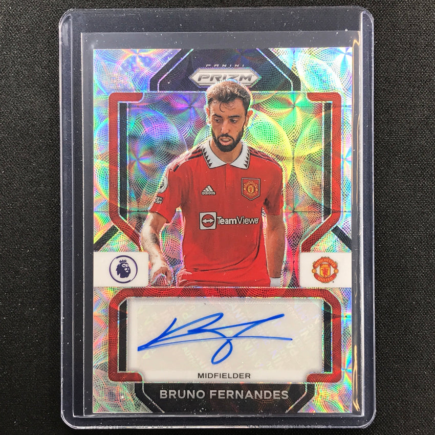 2022-23 Prizm Epl Bruno Fernandes Choice Signatures Auto Scope No Bf