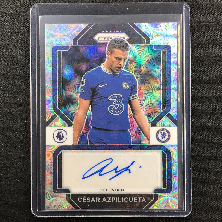2022-23 Prizm Epl Cesar Azpilicueta Choice Signatures Auto Scope No Caz