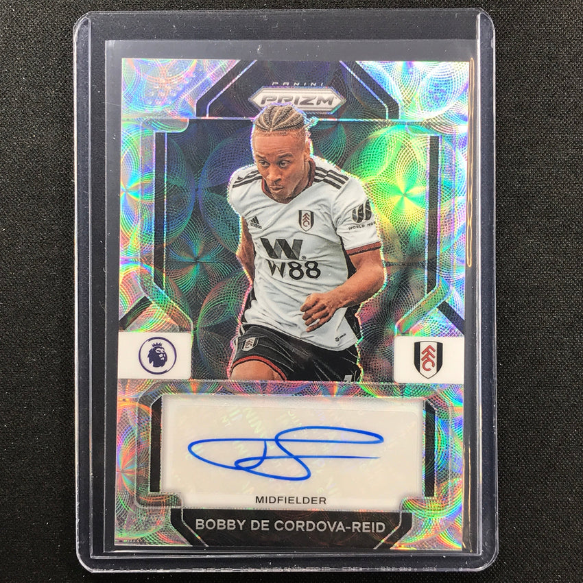 2022-23 Prizm EPL BOBBY DE CORDOVA-REID Choice Signatures Auto Scope #BDR