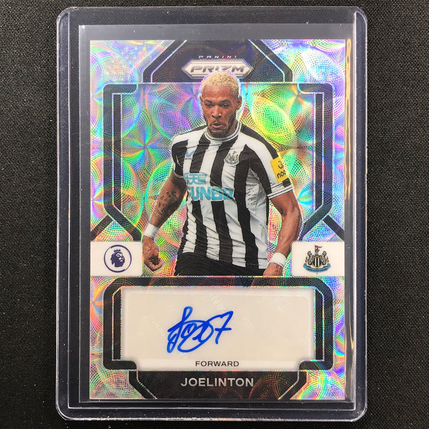 2022-23 Prizm Epl Joelinton Choice Signatures Auto Scope No J