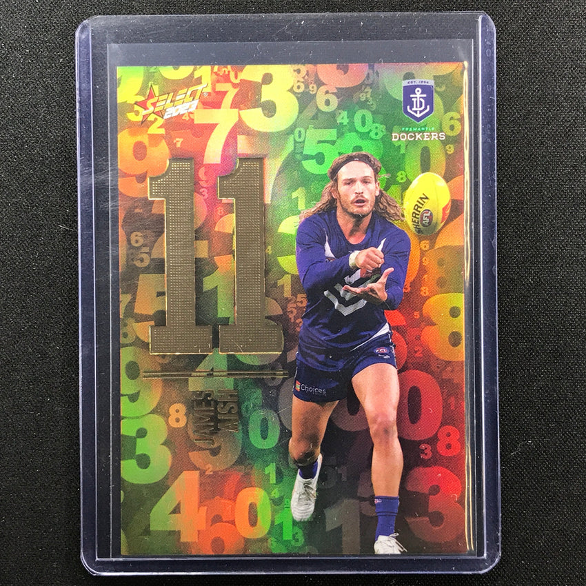 2023 Footy Stars James Aish Numbers 123/255