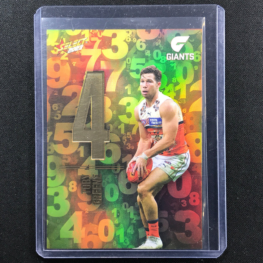 2023 Footy Stars Toby Greene Numbers 214/255
