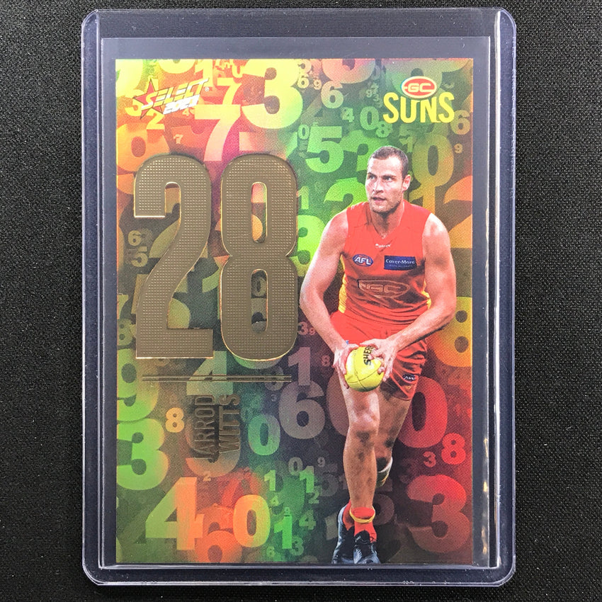 2023 Footy Stars Jarrod Witts Numbers 81/255