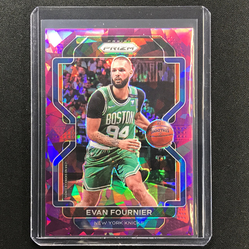 2021-22 Prizm Evan Fournier Purple Ice 37/149