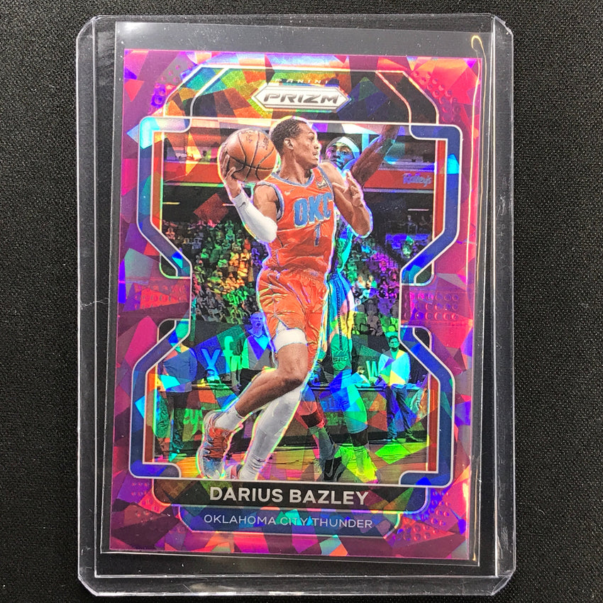 2021-22 Prizm Darius Bazley Purple Ice 90/149