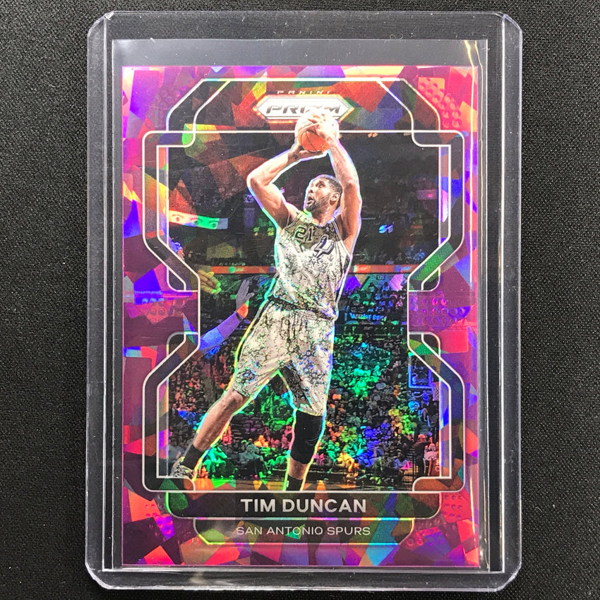 2021-22 Prizm Tim Duncan Purple Ice 41/149