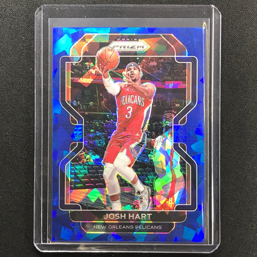 2021-22 Prizm Josh Hart Blue Ice 61/125