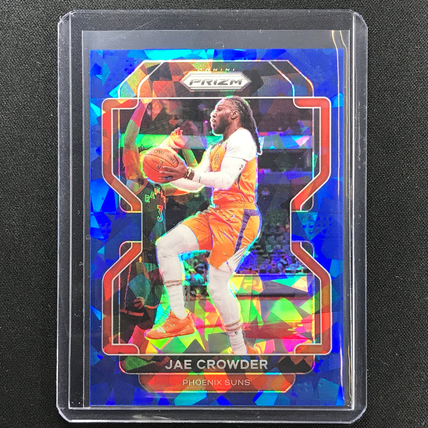 2021-22 Prizm Jae Crowder Blue Ice 15/125