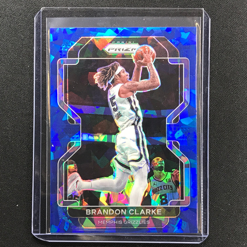 2021-22 Prizm Brandon Clarke Blue Ice 1/125