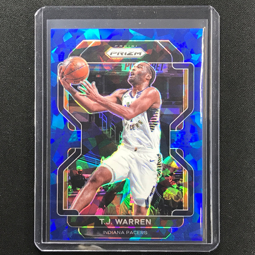 2021-22 Prizm T.j. Warren Blue Ice 114/125