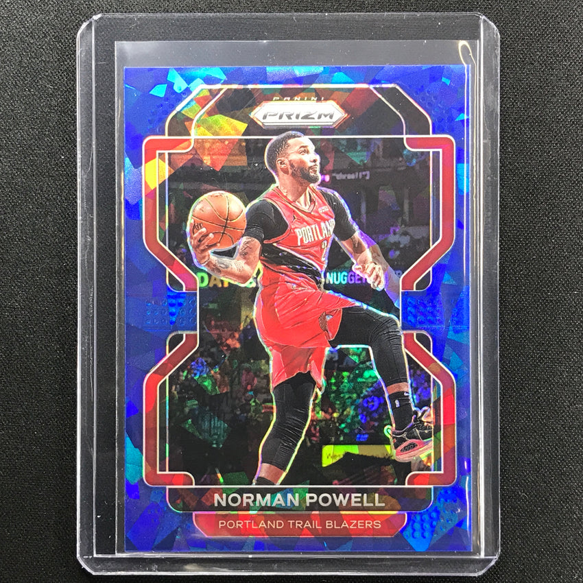 2021-22 Prizm Norman Powell Blue Ice 111/125