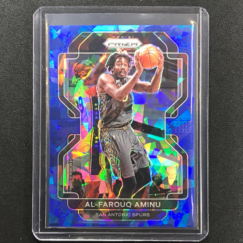2021-22 Prizm Al-farouq Aminu Blue Ice 64/125