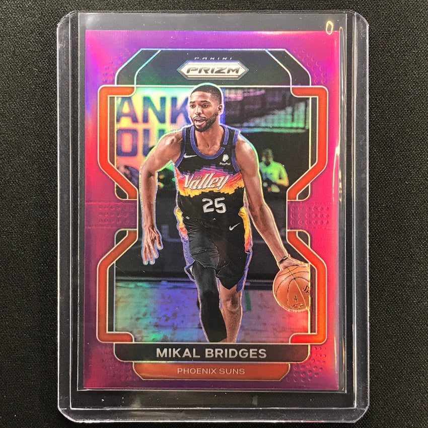 2021-22 Prizm Mikal Bridges Purple 53/99