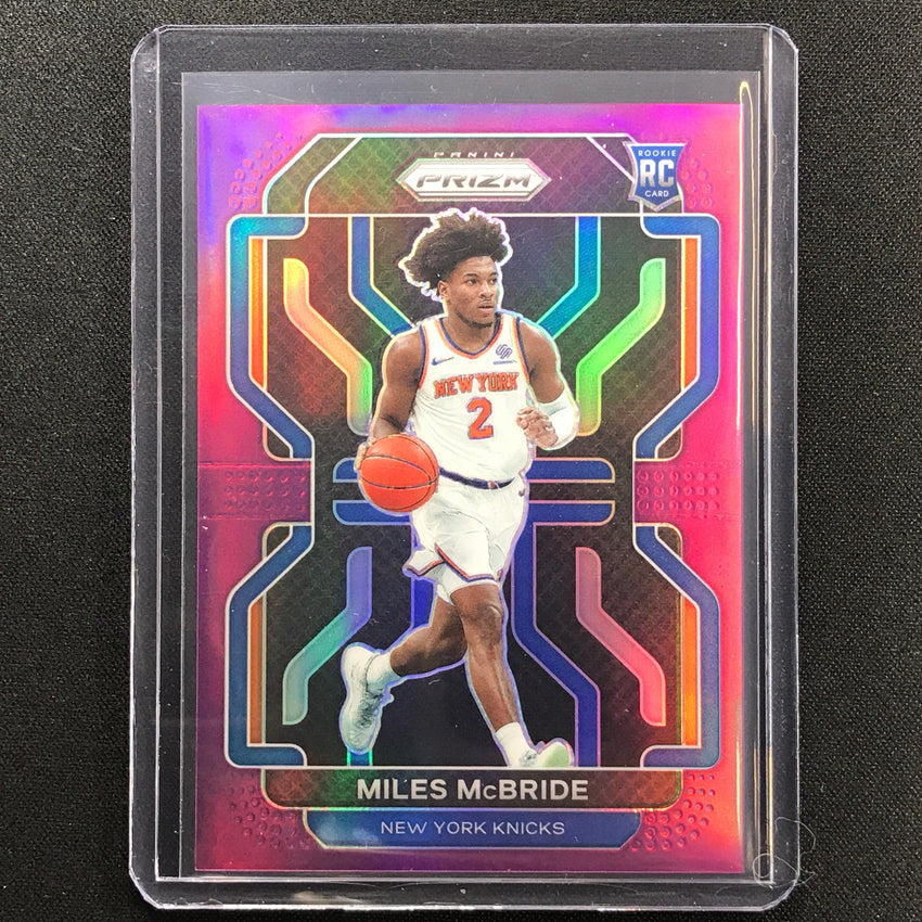 2021-22 Prizm Miles Mcbride Rookie Purple 9/99